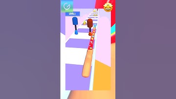 Nail Stack Run 3 Level - Best Gameplay Walkthrough Android, iOS Games #shortvideos