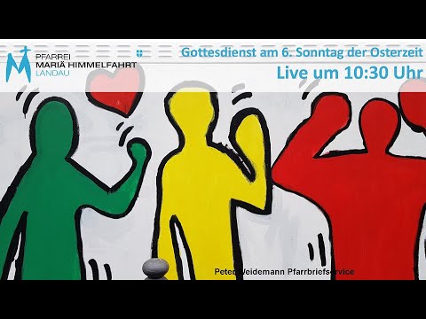 Gottesdienst am 14-05-2023 - 6. Sonntag in der Osterzeit - YouTube
