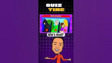 Who is dead? #youtubeshorts #quiz #mindbendingquiz #brainquiz #trivia #riddlejourney #shortsriddle