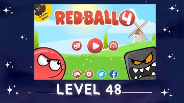 RED BALL 4 (LEVEL-48) | Battle For The Moon | #redball4 #redball4game #wpgames4