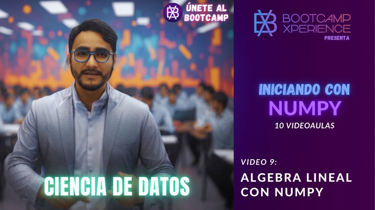 Iniciando con NumPy #09 - Algebra Lineal con NumPy - YouTube