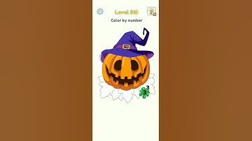 Dop 3 level 310 color by number || #dop3