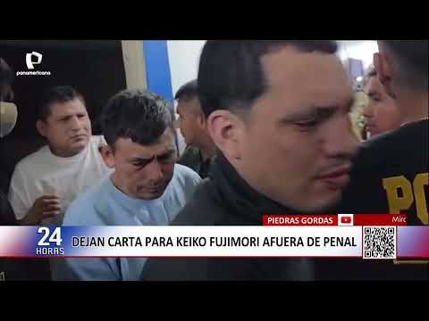Explosives and letter addressed to Keiko Fujimori found outside Ancón II prison