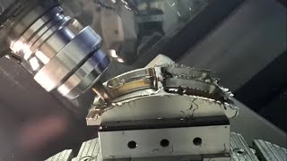 5 Axis SWARF Toolpath | Ceramic End mill in Inconel 718