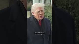 Trump calls Machado a 'very fine woman' after she gifted him her Nobel prize