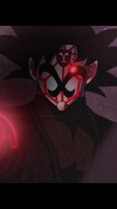 goku back 🖤💀... #dragoball #animeedit