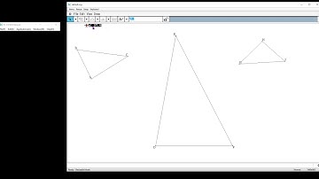 fx CG500: Drawing a Basic Triangle and Measuring Sides and Angles