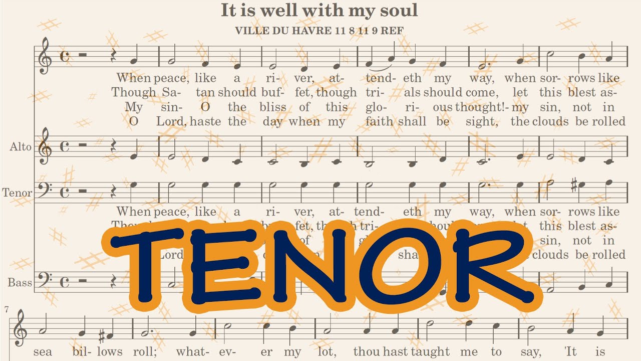 It is well with my soul | Tenor