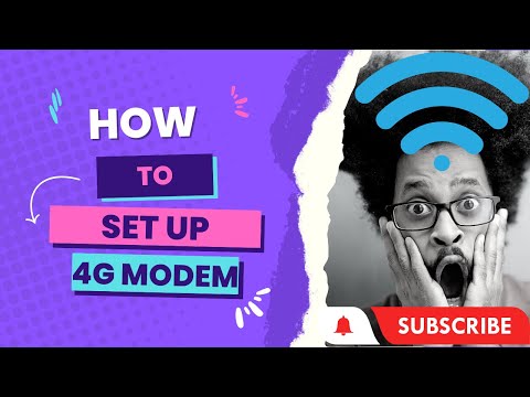 HOW TO SET UP YOUR HUAWEI MTN 4G MODEM