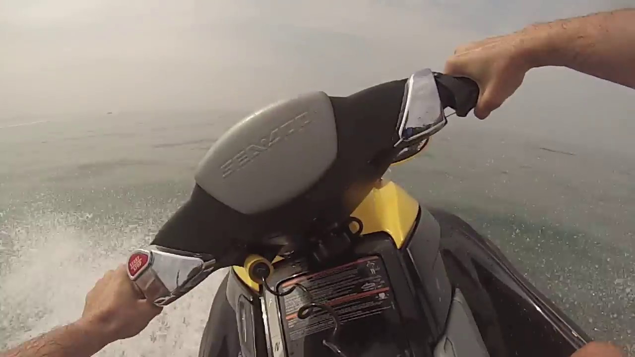 cascade en jet ski juin 2014 YouTube