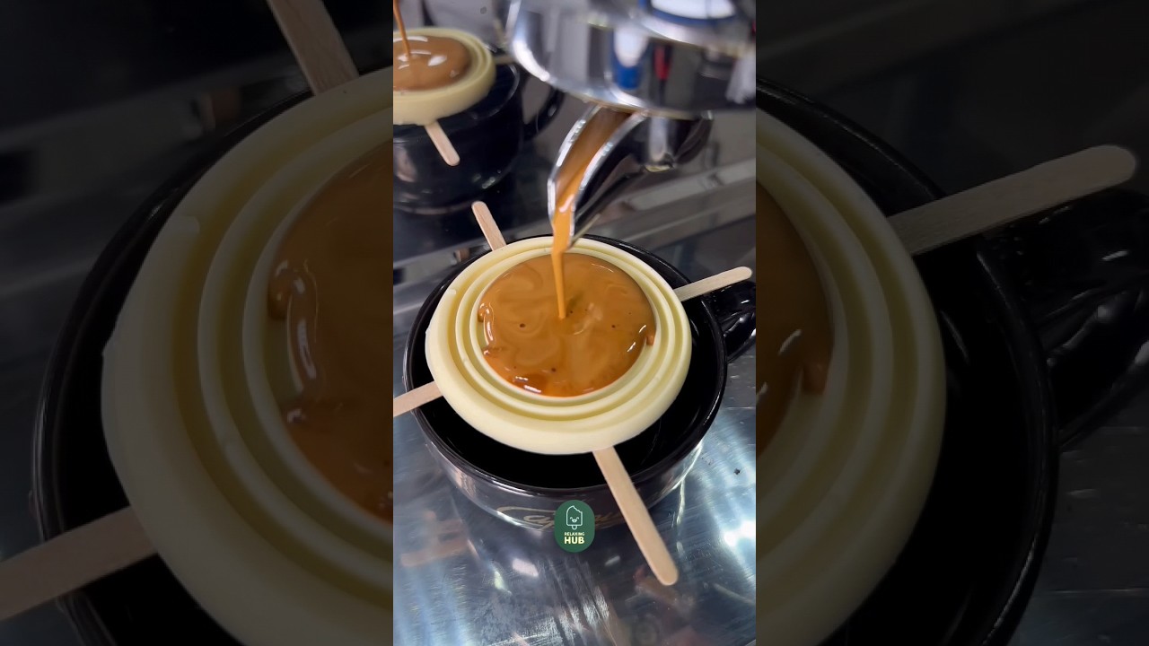 Chocolate Espresso Making 