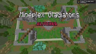 Awesome glitch in mineplex gladiators (glitch out of the map!!)