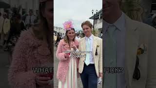 There mayyy be a crowd favorite 🤨 #kentuckyderby #horses #racing #fans