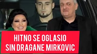 Hitno oglasavanje SINA Dragane Mirkovic nakon vesti o RAZVODU roditelja! #draganamirkovic