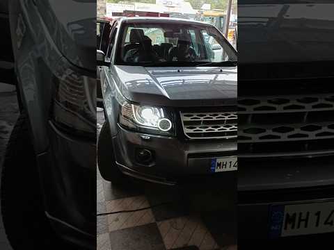 Today we have Landrover Freelander 2 for headlight and audio solution#freelander #landrover #pioneer