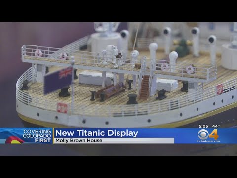 Model Of Titanic On Display At Molly Brown House