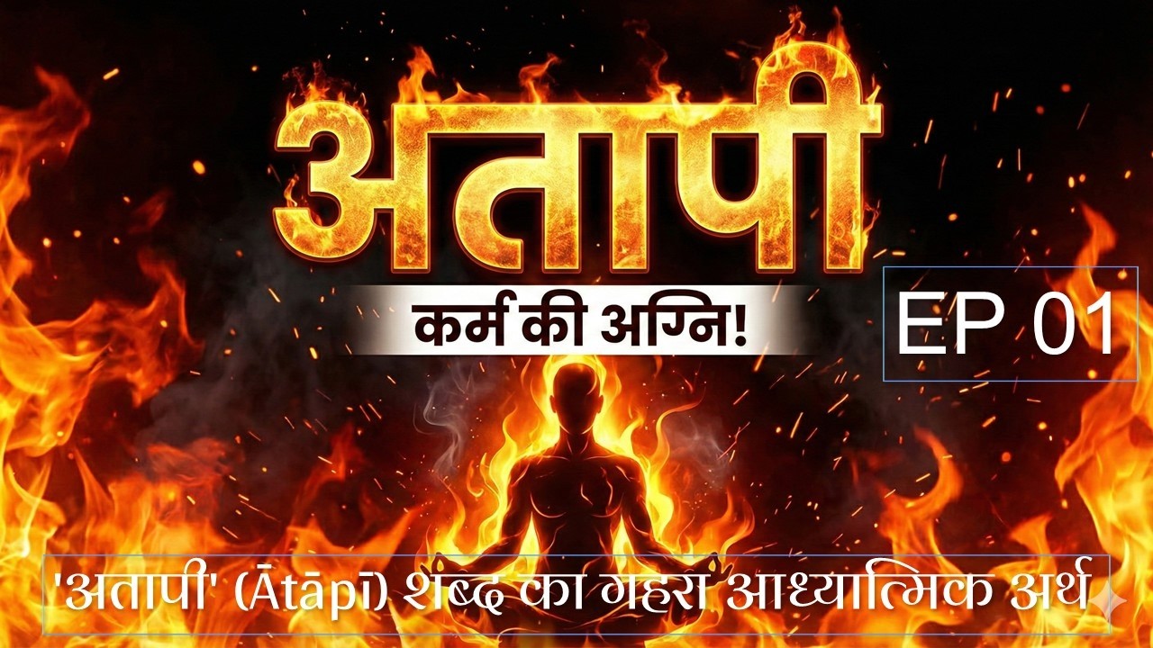 'अतापी' (Ātāpī) शब्द का गहरा आध्यात्मिक अर्थ l नीवरणों) को वश में करने के लिए! 