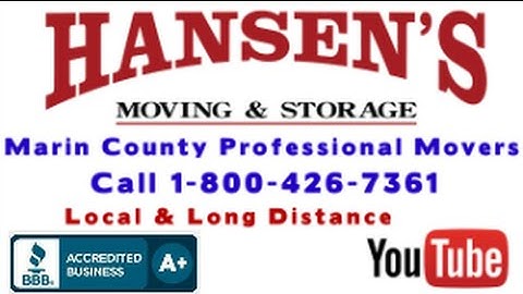 🚚📦 Marin County Professional Movers | Best Marin County Relocation Services | Hansen