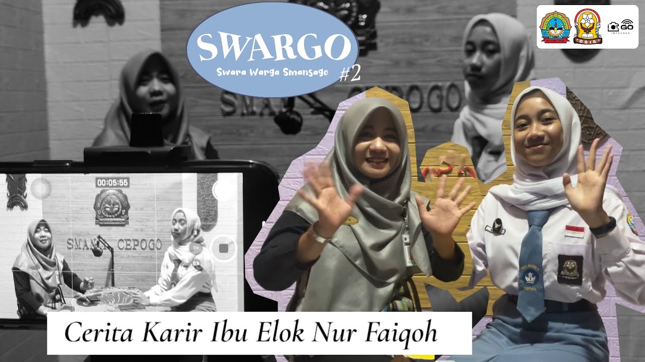 Perjalanan Karir Ibu Elok Nur Faiqoh menjadi Kepala Sekolah - Podcast Swara Warga SMANSAGO