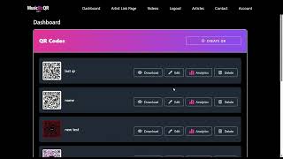 Introducing MusicBizQR  Your All in One QR Code and Music Marketing Solution! 🎶 screenshot 5