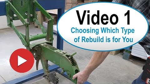 Video 1   Choosing Which Type of Rebuild Kit is Right for You   Precision Planter Solutions