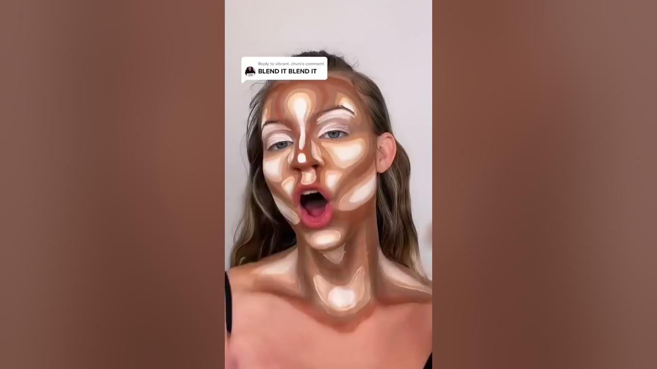 SATISFYING CONTOUR BLENDING VIDEO!!! | Sydney Morgan #shorts