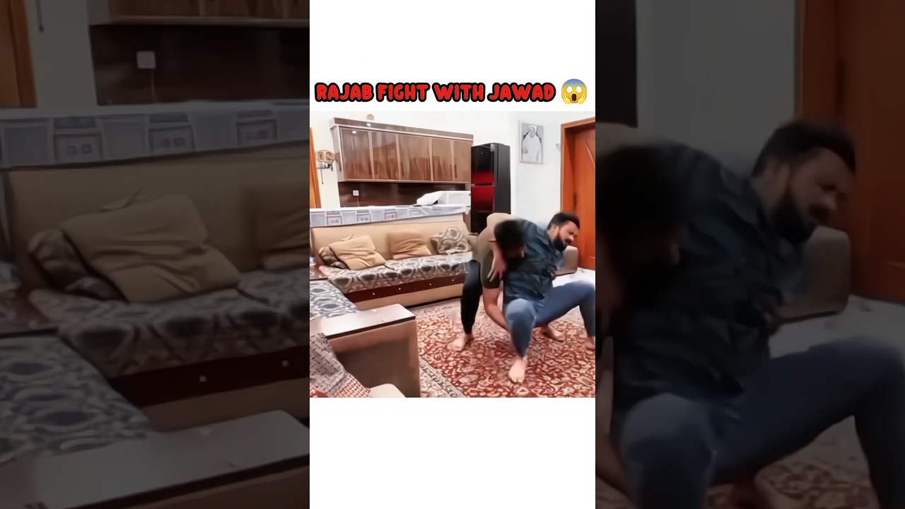 Rajab Fight With Jawad Bhai! 😱🫣🖤