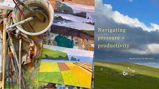 Pressure, Productivity, and Balance | My thoughts on productivity and art-making