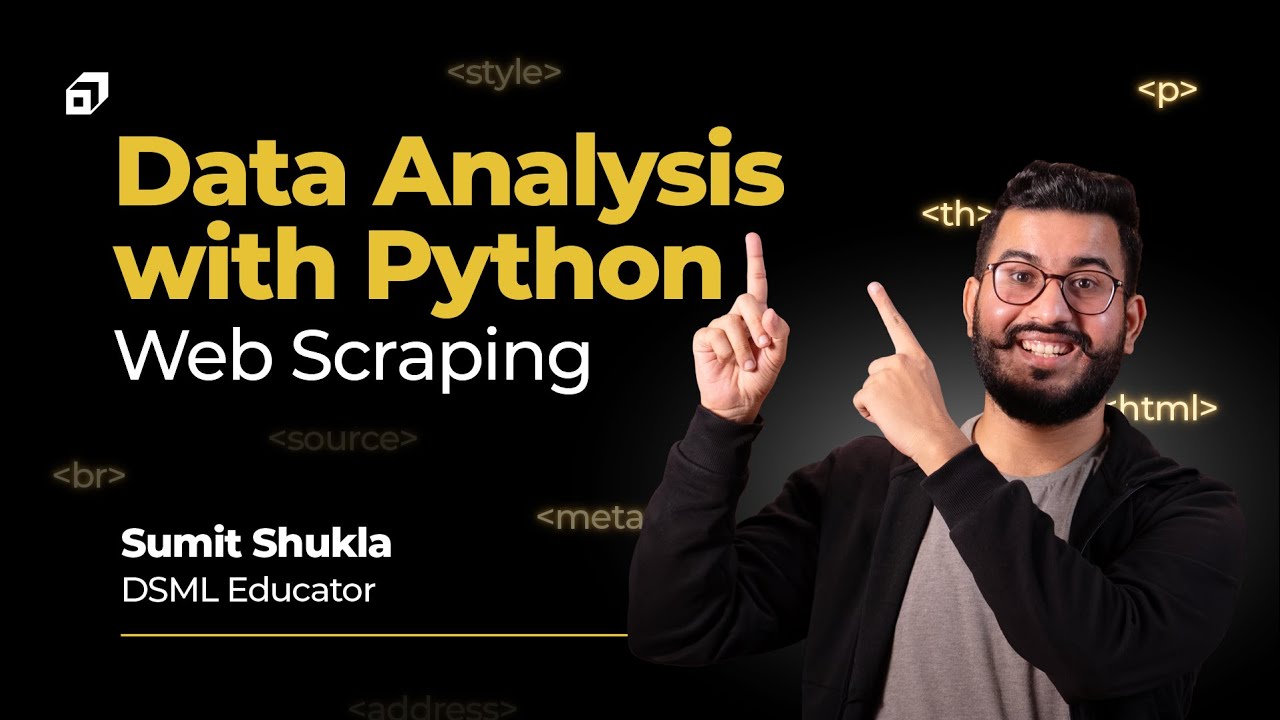 Python For Data Analysis Part 3 | Web Scraping Tutorial | Beautiful ...
