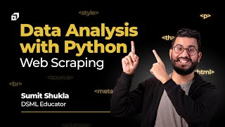 Python For Data Analysis Part 3 | Web Scraping Tutorial | Beautiful Soup & Request Library @SCALER