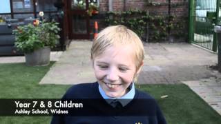 Ashley School Children 40th Birthday Messages