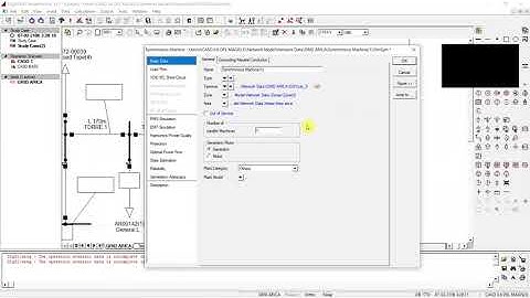 DIgSILENT (Máquina sincrónica) -- Español