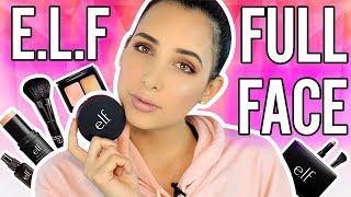 FULL FACE USING ONLY E.L.F. PRODUCTS!! | Mar