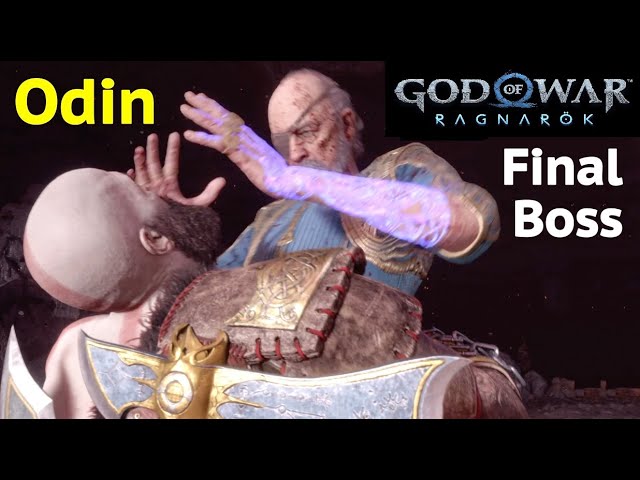 God of War PS5 - Final Boss Fight Vs Son of Odin and GIANT (PS5