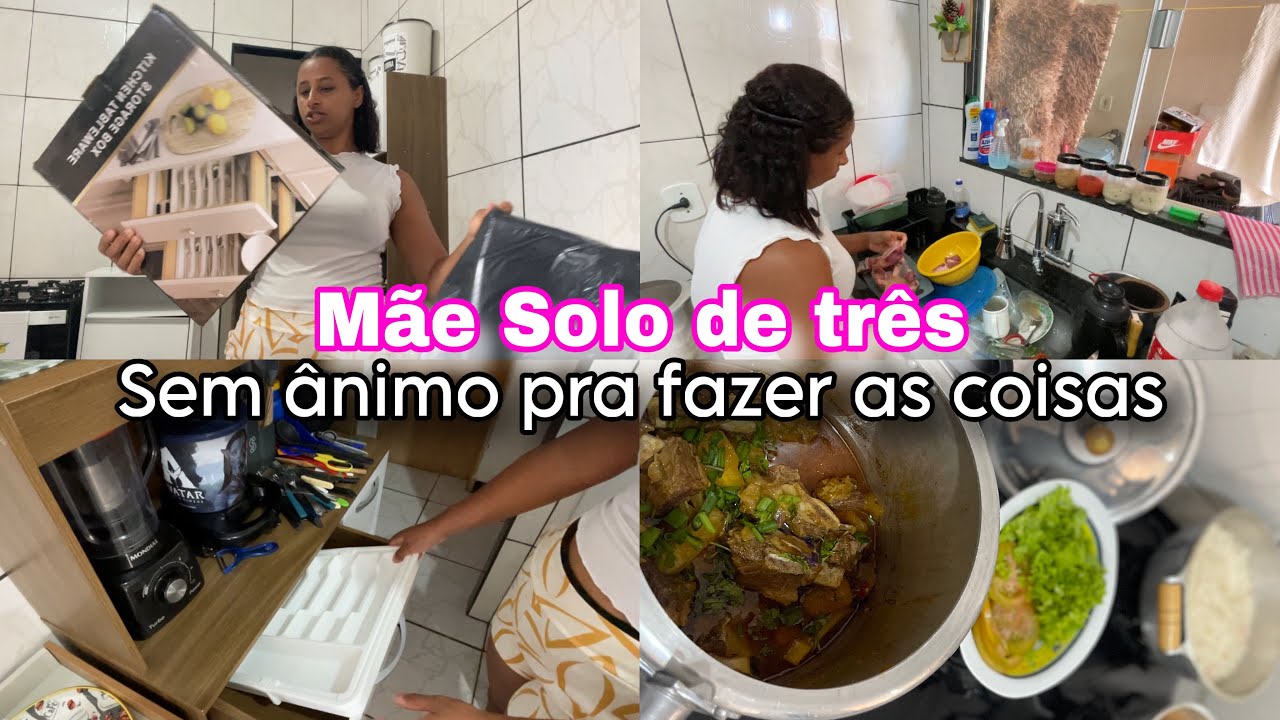 Tem Dias Que Eu Não Dou Conta 😮‍💨 Vida de mãe Solo || Almoço de Domingo 