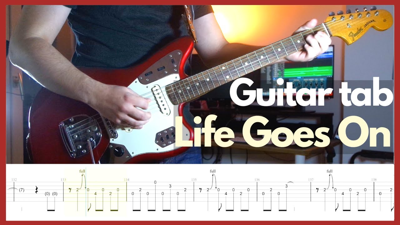 The Damned - Life Goes On (Bass & Guitar tabs)