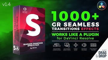 How-To-Use | GR Seamless Transitions Effects for DR | Works like a plugin
