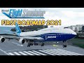 Microsoft Flight Simulator 2020 - FIRST ROADMAP 2021