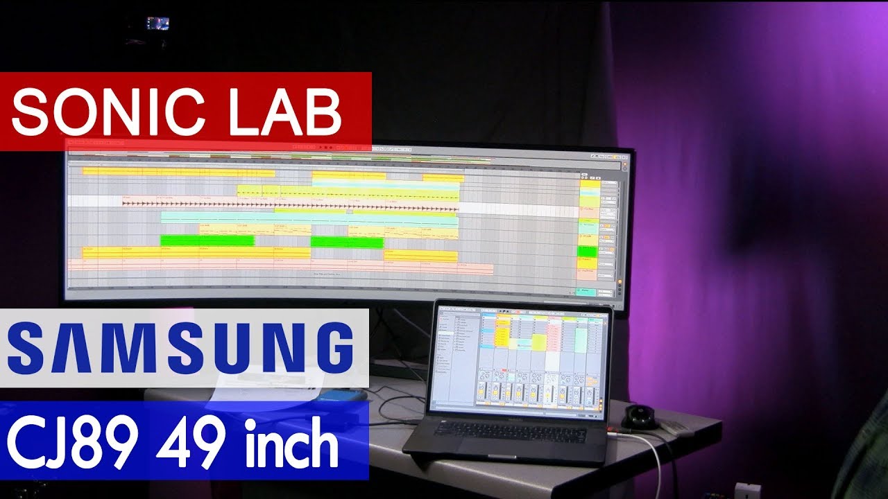 Sonic LAB: Samsung CJ89 Ultra Wide 49 inch Curved Display with USB-C