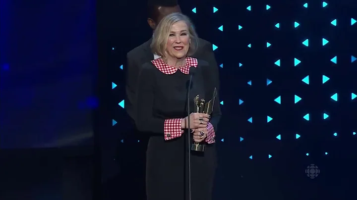 Catherine O'Hara's Win - 2017 Canadian Screen Awards (Schitt's Creek)