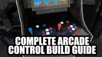 Complete Arcade Control Panel Build How To