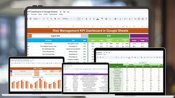 Risk Management KPI Dashboard in Google Sheets