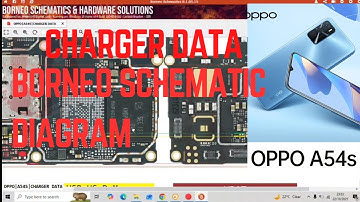 Oppo A54s Charging USB Jumper Problem Diagram Solution. Borneo Schematics / charging data / srs