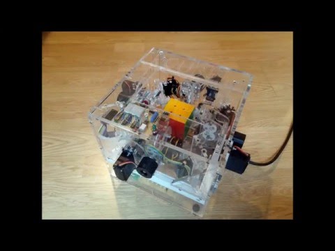 RcubeR - Rubik's cube solving robot