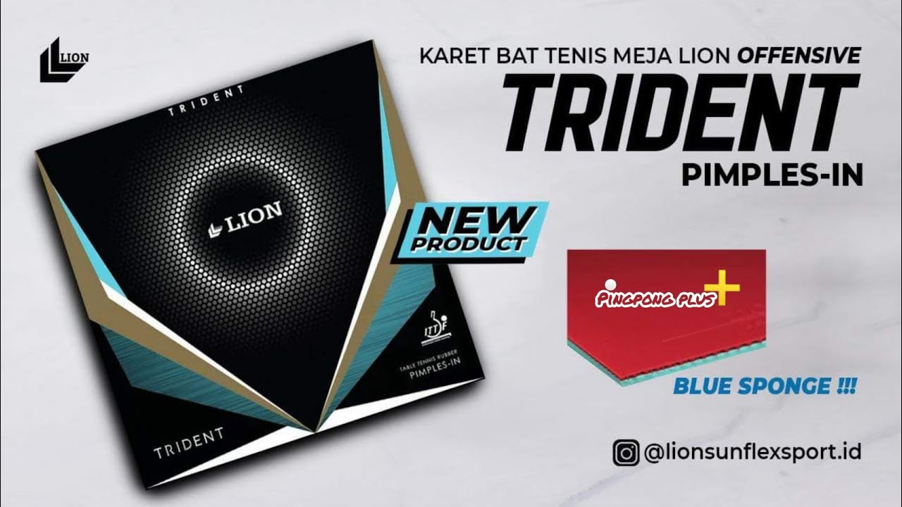 🔥 Lion Trident 🔥 || New Offensive Rubber || Test and review