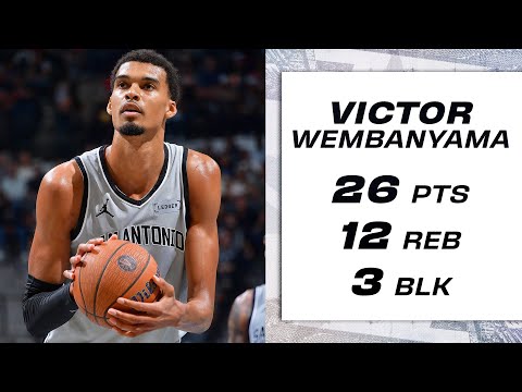 Wemby Records DOUBLE-DOUBLE Against Warriors!