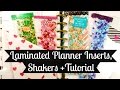 Laminated Shakers, Planner Inserts + Tutorial!