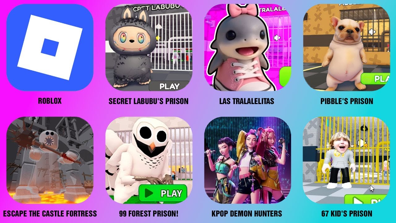 67 KID'S PRISON, ESCAPE THE CASTLE FORTRESS, ESCAPE THE CASTLE FORTRESS, KPOP DEMON HUNTERS.........