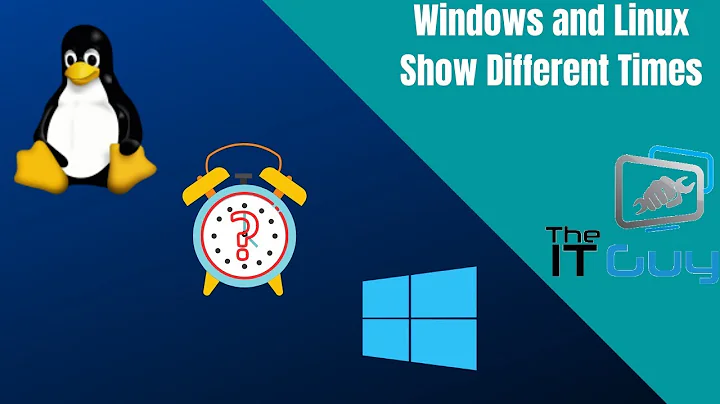 Windows Time is Wrong when Dual Booting with Linux