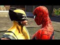 Spider-Man Vs Wolverine Boss Fight Scene - Spider-Man Web Of Shadows